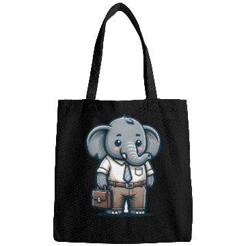 Discover Cute Elephant Teacher Bags