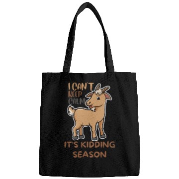 Discover I can't keep calm it's kidding season, Little Goat Bags