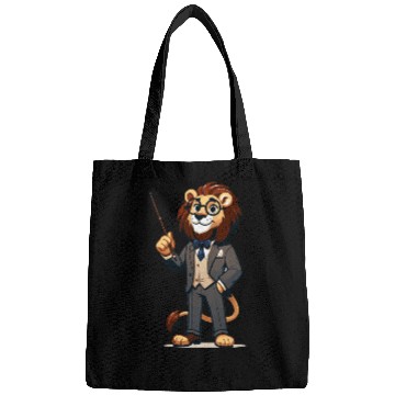 Discover Cute Lion Teacher Bags