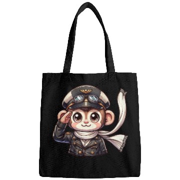 Discover Cute Monkey Pilot Bags