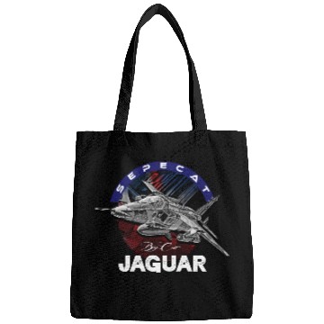 Discover Sepecat Jaguar British-French Fighterjet Military Bags
