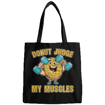 Discover Fitness Donut Funny Donut Gym Bags