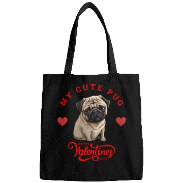 Discover My Cute Pug Bags