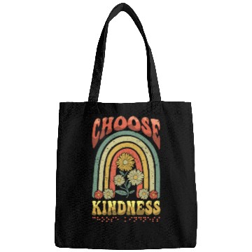 Discover Choose Kindness Braille Alphabet Braille Retro Bags