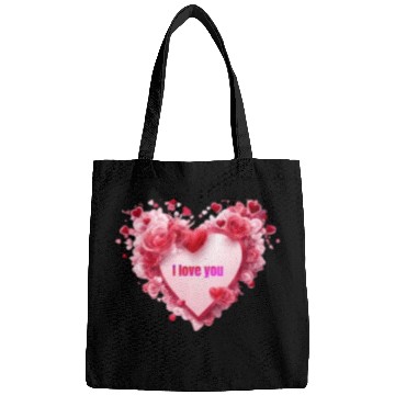 Discover I love you. Heart Bags