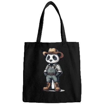Discover Cute Panda Farmer Bags