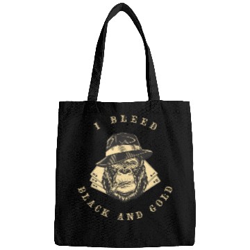 Discover i bleed black & gold. Bags