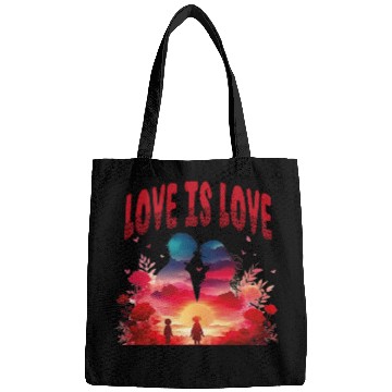 Discover LOVE IS LOVE Bags