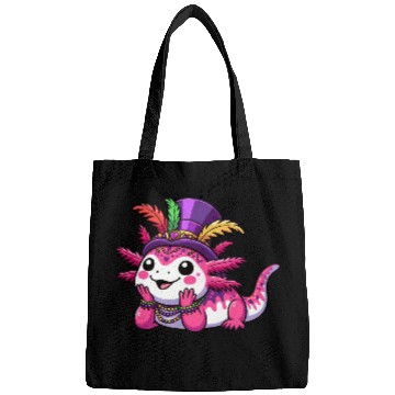 Discover Mardi Gras Axolotl: Carnival Joy Bags
