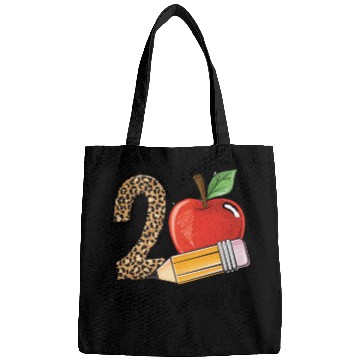 Discover 2Nd Grade Leopard Print Back To School Teacher Stu Bags