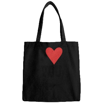Discover I Love You - Arrow Pointing Right Bags