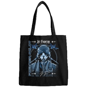 Discover Fighter Pilot Helmet Air Force F4 Phantom Bags