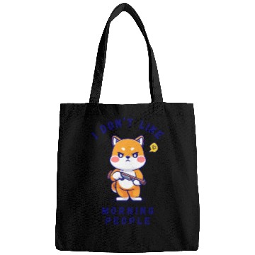 Discover i don’t like morning people grumpy cat Bags