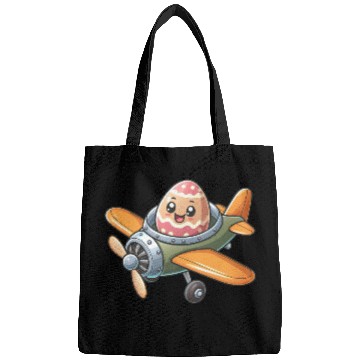 Discover Easter Egg Airplane Pilot Design Bags