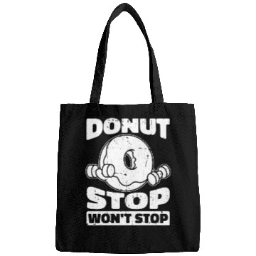 Discover Fitness Donut Funny Donut Gym Bags
