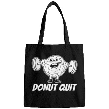 Discover Fitness Donut Funny Donut Gym Bags