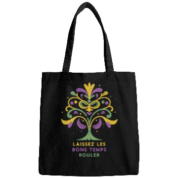 Discover Laissez Les Bons Temps Rouler Mardi Gras Tree Bags