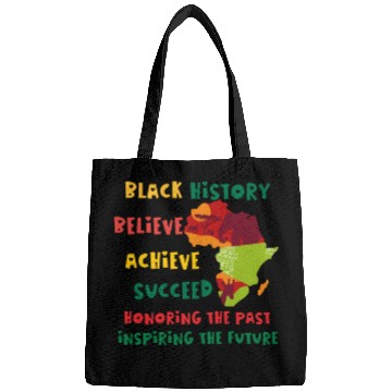 Discover Honoring Past Inspiring Future Black History Month Bags