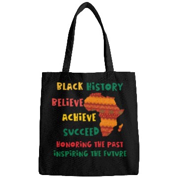 Discover Honoring Past Inspiring Future Black History Month Bags