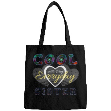 Discover Cool sister all day everyday Bags