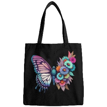 Discover Metamorphora Butterfly Nature Flowers Branches Bags