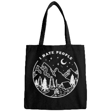 Discover I Hate People Nature Mountain Outdoor Bags