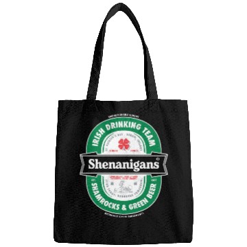 Discover Saint Patrick s Day Shenanigans Beer Label Bags