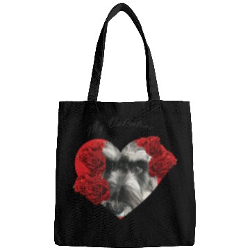 Discover Schnauzer valentine Bags