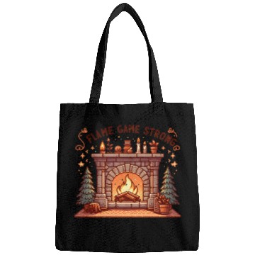 Discover Fireplace: Flame Game Strong Bags