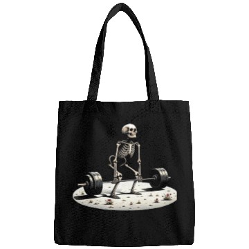 Discover Funny Meme Exercise Weightlifter Weightlifting Bags