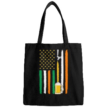 Discover American Irish Flag Beer Bags
