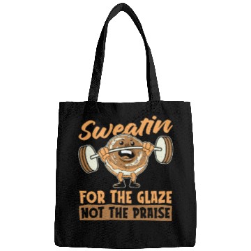 Discover Fitness Donut Funny Donut Gym Bags