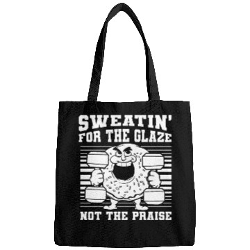 Discover Fitness Donut Funny Donut Gym Bags