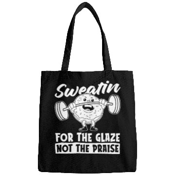 Discover Fitness Donut Funny Donut Gym Bags