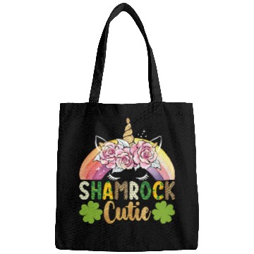 Discover Shamrock Cutie Unicorn Rainbow St Patricks Day Bags