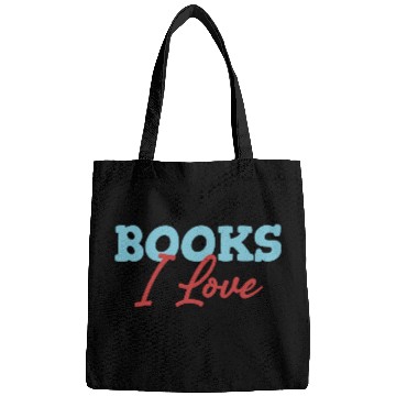 Discover Books I Love Lover Bookworm Library Teachers Bags