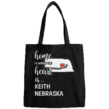 Discover Keith County Nebraska Is Where My Heart Is Gift Bags