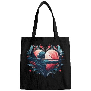 Discover Valentine's Day 2024 - Cupid's arrow lover heart Bags