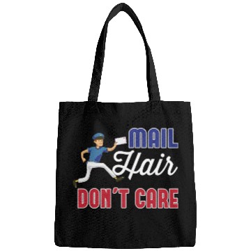 Discover Postal Worker Mail Hair Dont Care Bags