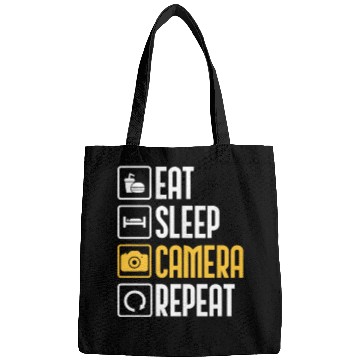Discover Eat Sleep Camera Repeat Photography Photographer Bags