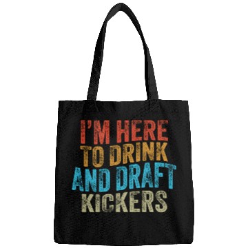 Discover Fantasy Football Party Drink Draft Kickers Bags