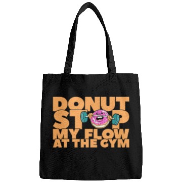 Discover Fitness Donut Funny Donut Gym Bags