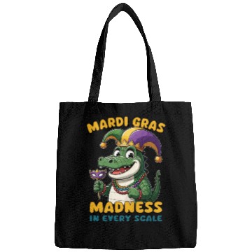 Discover Mardi Gras Crocodile Masquerade Lover Bags