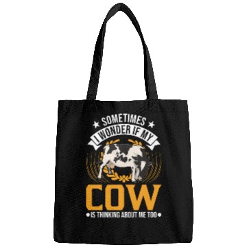 Discover Cow Cattle Breeder Farmer Cows Bags