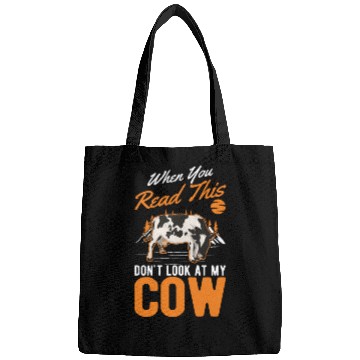 Discover Cow Gift Farmer Cattle Breeder Cows Bags