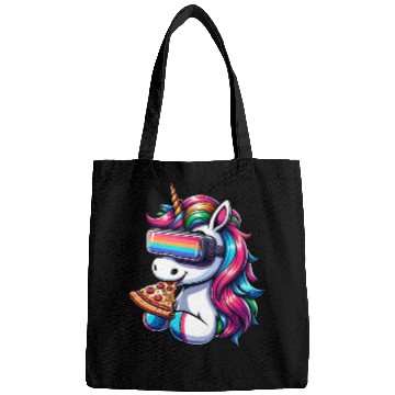 Discover Unicorn VR: Rainbow Pizza Universe Bags