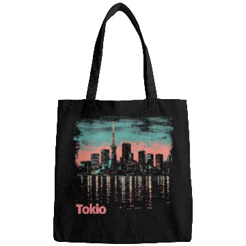 Discover Tokyo Skyline Bags