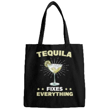 Discover Tequila Fixes Everything Alcohol Cinco De Mayo Bags
