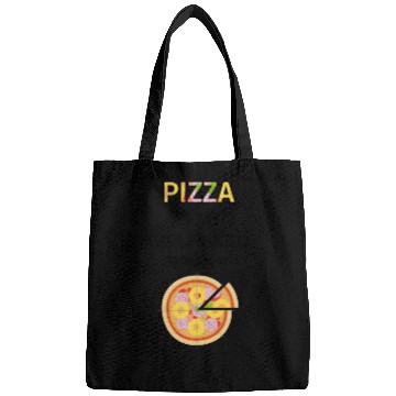 Discover PIZZA is my Boyfriend - Girlfriend True Story Bags