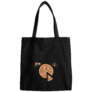Discover PIZZA is my Boyfriend - Girlfriend True Story Bags